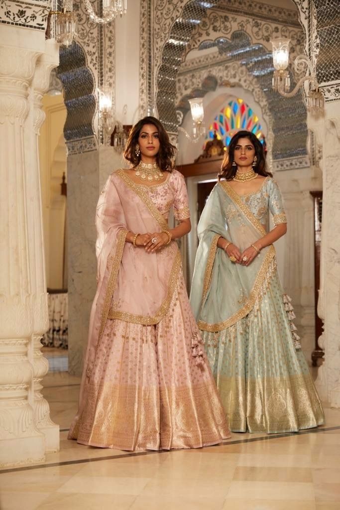 Sharara Style Lehenga