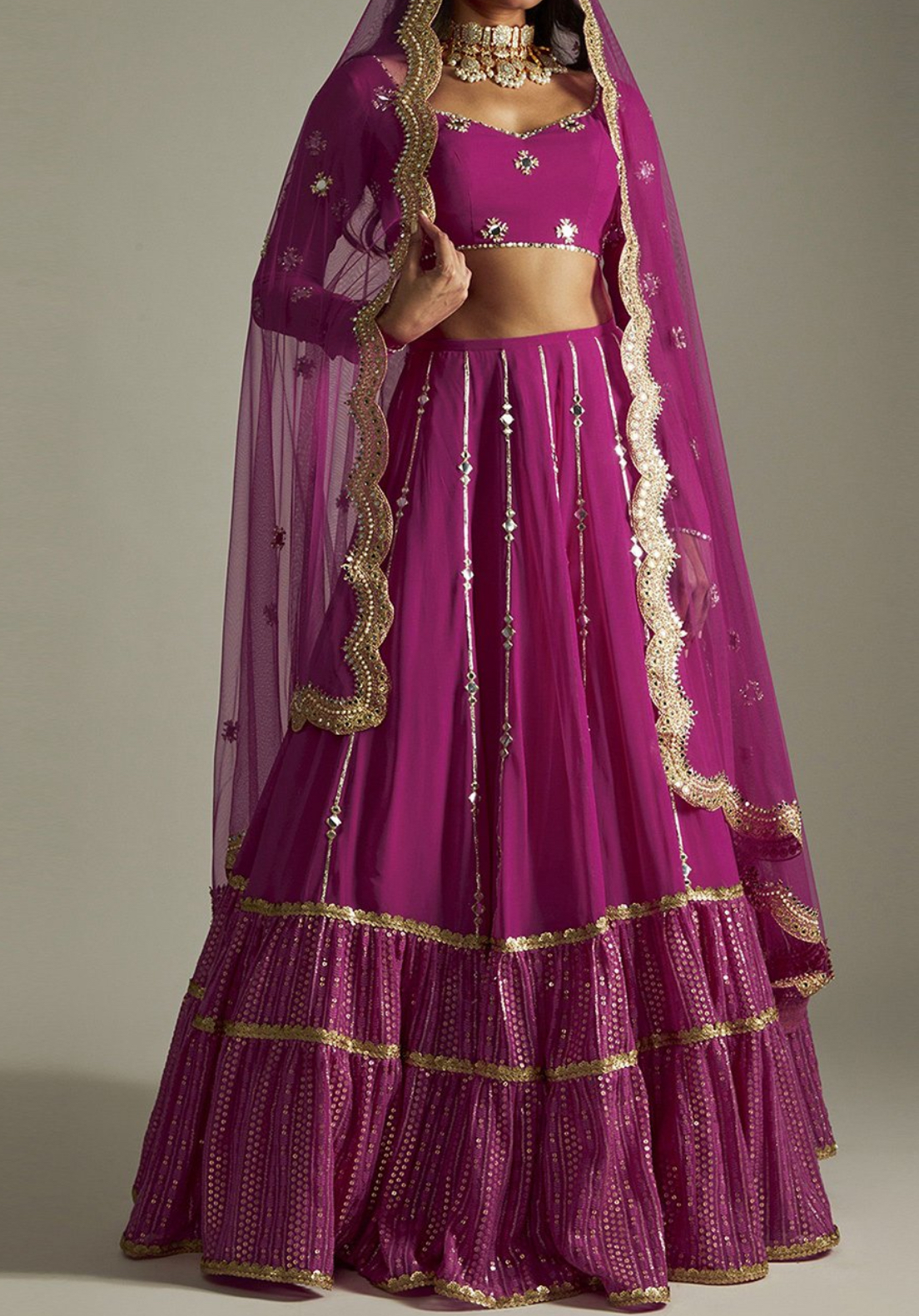 Designer Embroidered Lehenga