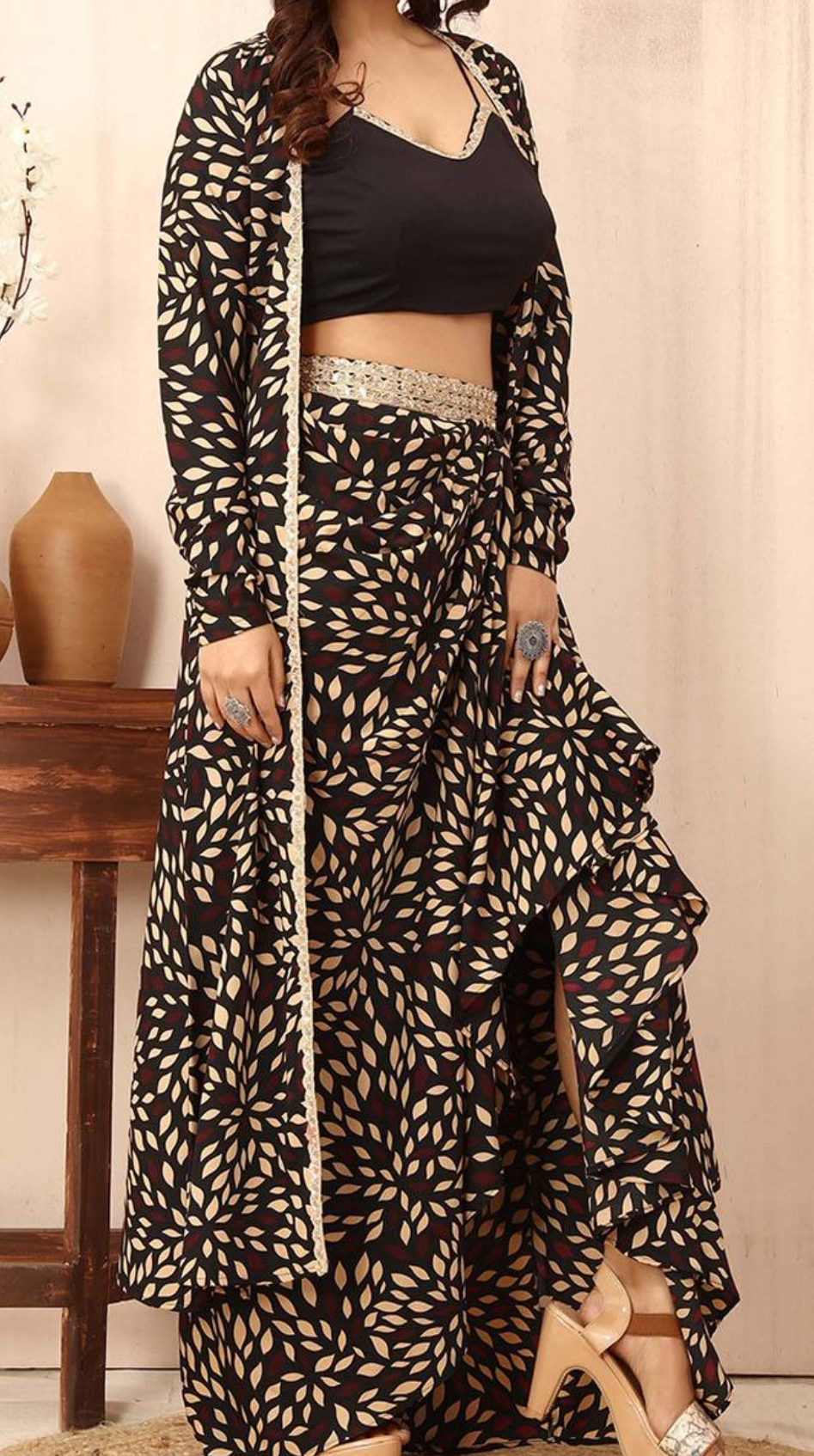 Plazzo Style Suit