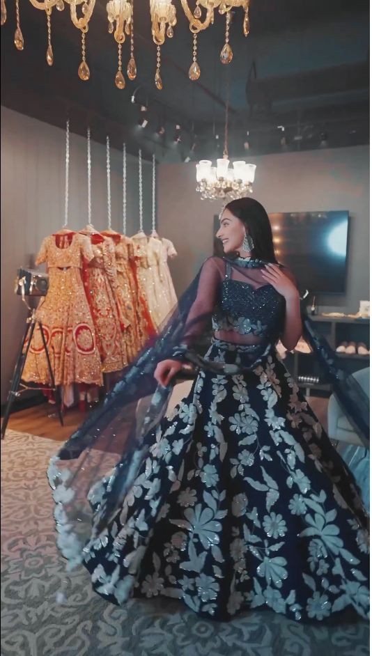 Designer Embroidered Lehenga