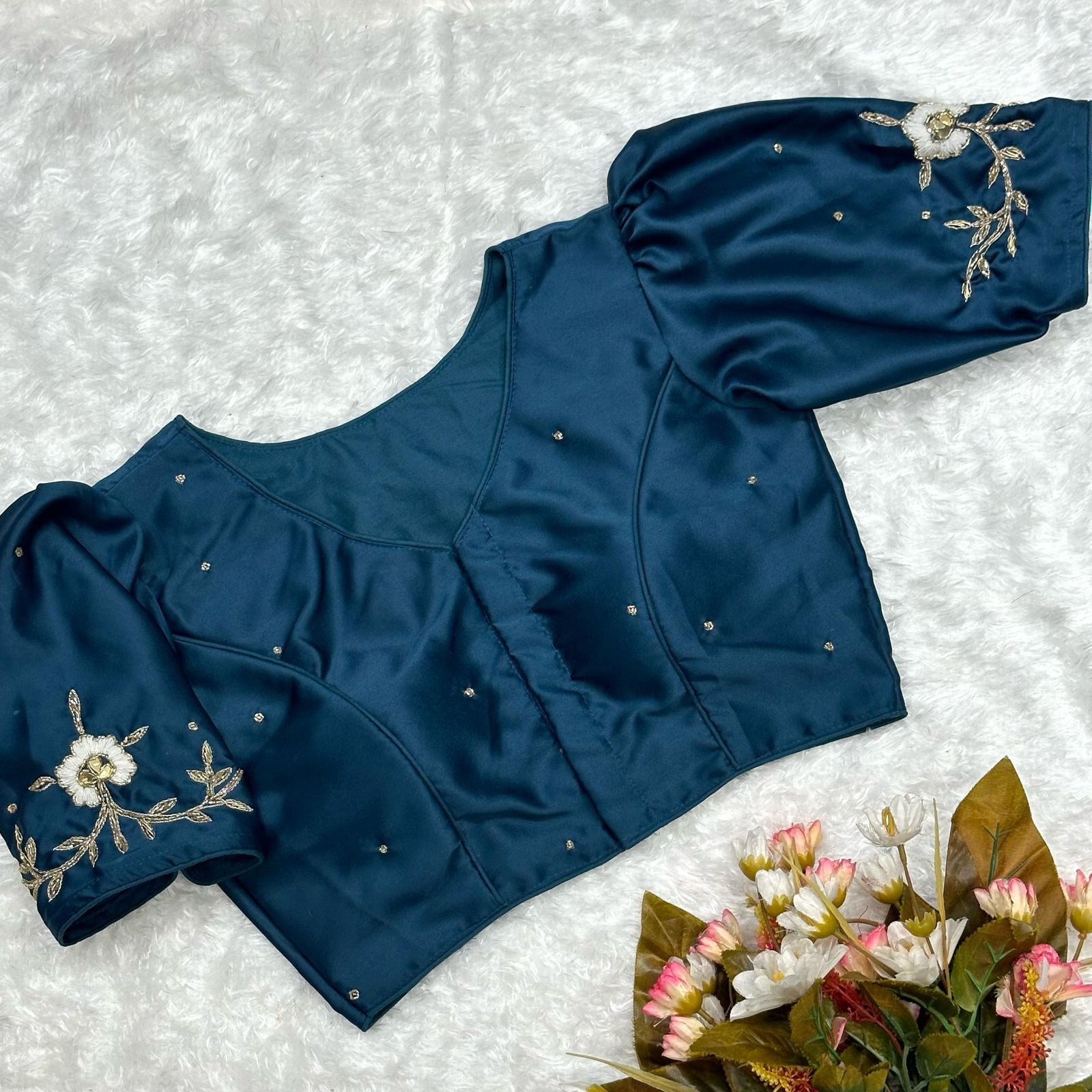 Taffeta Silk Blouse