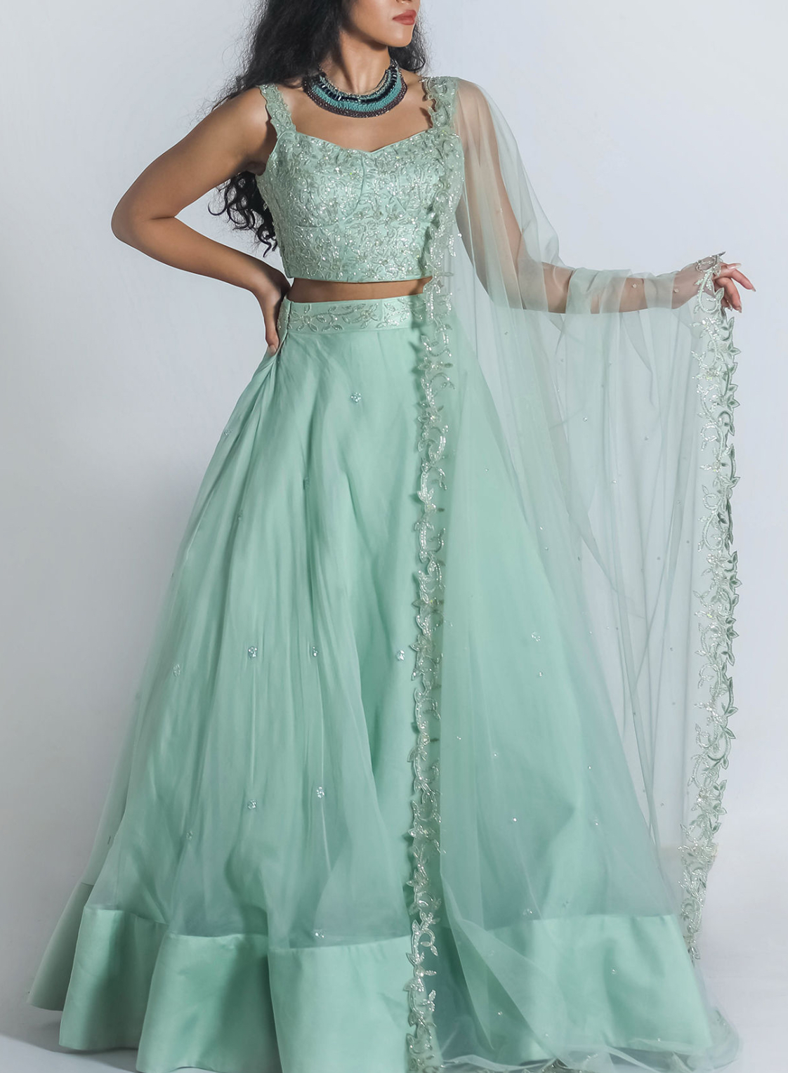 Premium Georgette Fabric Lehenga Choli