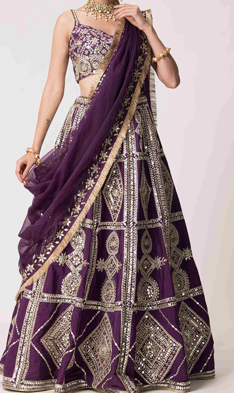 Designer Embroidered Lehenga