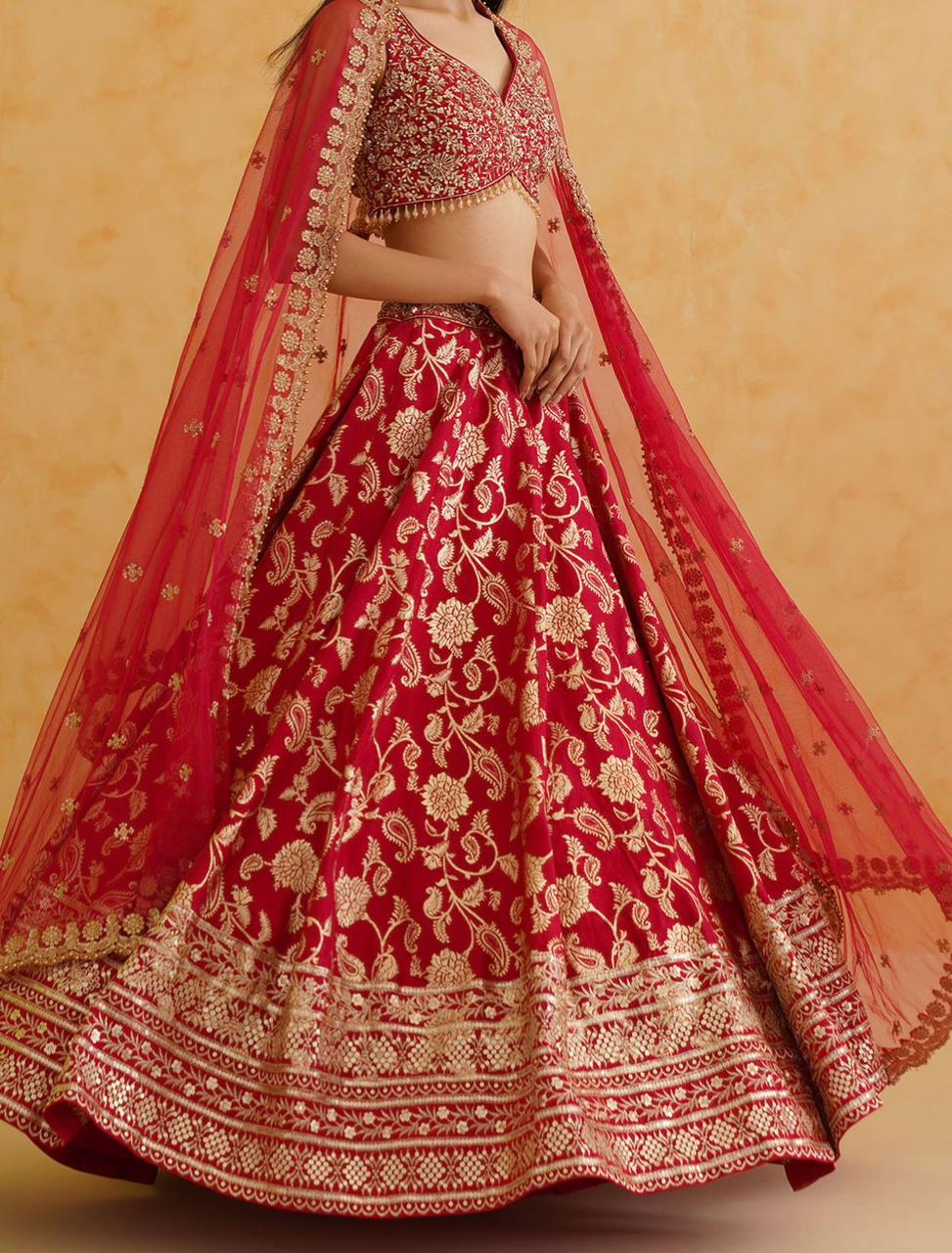 Net Fancy Bridal Lehenga